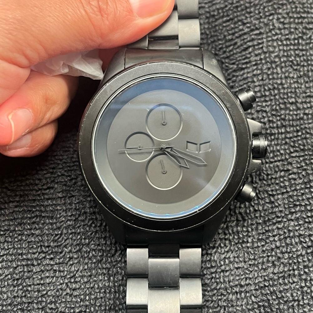 Vestal Black Chronograph Watch